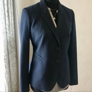 6 navy blue suit blazer The Limited Collection